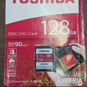  128GB sdカード 東芝 SDXCカード class10 UHS-I 100MB/　U3