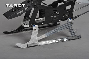 TAROT 450 SPORT / V2 カーボン ランディング スキッド セット (全長191mm)