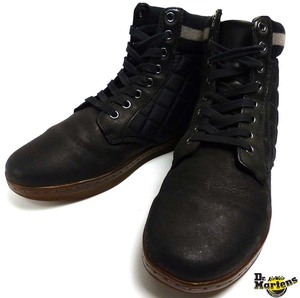 Dr.Martens /ドクターマーチン ECLECTIC EDUARDO レザー/キルティング スニーカー US8(26cm相当)(メンズ)【中古】6i-1-091