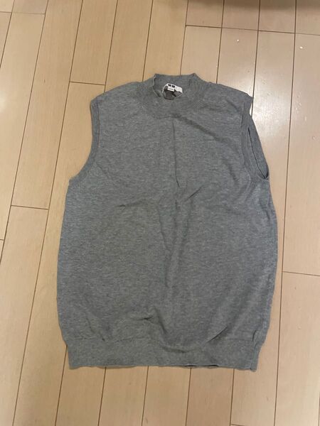 ユニクロ ベスト L コットン 100