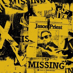 Jason Priest Jason Priest Is Missing LP (Ltd Transparent Yellow Vinyl) Midnight Mannequin Records New Wave/Post Punk/Synth Pop