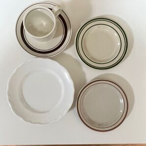送料無料 食器セット 食器まとめ売り カネスズ レトロ食器 喫茶店レトロ