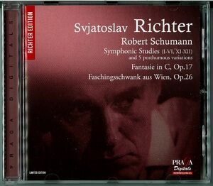 【SACD】スヴャトスラフ・リヒテル：シューマン／交響的練習曲、幻想曲、ウィーンの謝肉祭の道化