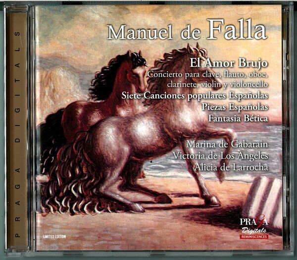 【SACD】アンセルメ、アリシア・デ・ラローチャ、他:ファリャ作品集 2