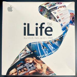 Apple iLife ’06 Install DVD（Mac/Version 6.0/2Z691-5672-A/MA166J/2006年/レトロ/JUNK）