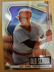 carl yastrzemski panini prizm baseball 2022 カール・ヤストレムスキー　old school インサート　レッドソックス