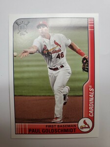 paul goldschmidt Topps big league baseball 2021 ポール・ゴールドシュミット　ベースカード　カージナルス　wbc アメリカ代表