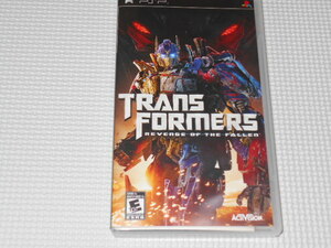 PSP★TRANSFORMERS REVENGE OF THE FALLEN 海外版 北米版★箱付・説明書付・ソフト付