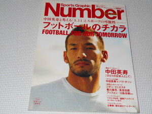 雑誌 Number PLUS フットボールのチカラ 中田英寿と考える 3.11 とスポーツの可能性 東日本大震災