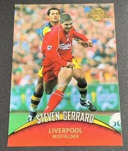 2000 Topps Premier Gold 2001 Steven Gerrard 71 RC Rookie Liverpool スティーブン・ジェラード　ルーキー　リヴァプール　トップス