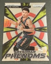 2018-19 Panini Prizm Freshman Phenoms Trea Young No.21 RC Rookie Hawks NBA トレイ・ヤング　ルーキー　ホークス　インサート_画像1