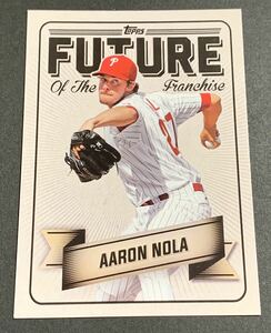 2016 Topps Bunt Future of the Franchise Aaron Nola FF-13 RC Rookie Phillies MLB アーロンノラ　ルーキー　フィリーズ　インサート