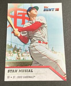 2016 Topps Bunt Stan Musial 139 St. Louis Cardinals MLB スタンミージュアル　カージナルス　メジャーリーグ　トップス