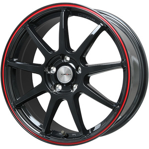 2本セット 275/40R18 LM SPORT LM-QR 9.0J 18インチ 5H/114 +35 グロスブラック/レッドライン HANKOOK VENTUS R-S4 Z232