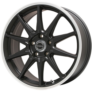 2本セット 235/40R18 LM SPORT RS10 8.0J 18インチ 5H/114 +45 マットブラック/リムポリッシュ NEOLIN ネオレーシング TREADWEAR 320