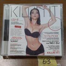 63　CD+DVD　KILLIN IT:THA DVD MIX!!　MIXXXED BY FILLMORE_画像1