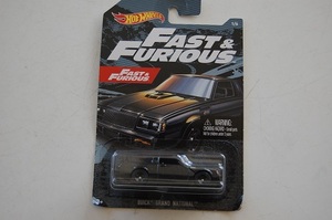 R ホットウィール　BUICK GRAND NATIONAL　FAST＆FURIOUS　ブリスター