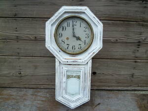 M5410 wall clock Junk French car Be Schic antique Vintage o clock (3005)