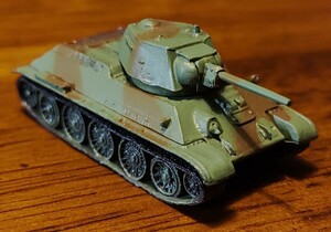 ワールドタンクミュージアム　1/144　vol. 7　T-34/76　1942年型　2色迷彩　戦車　海洋堂　タカラ　ソ連軍　クルスク