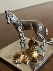  horse. ornament, paperweight, Italy made 
