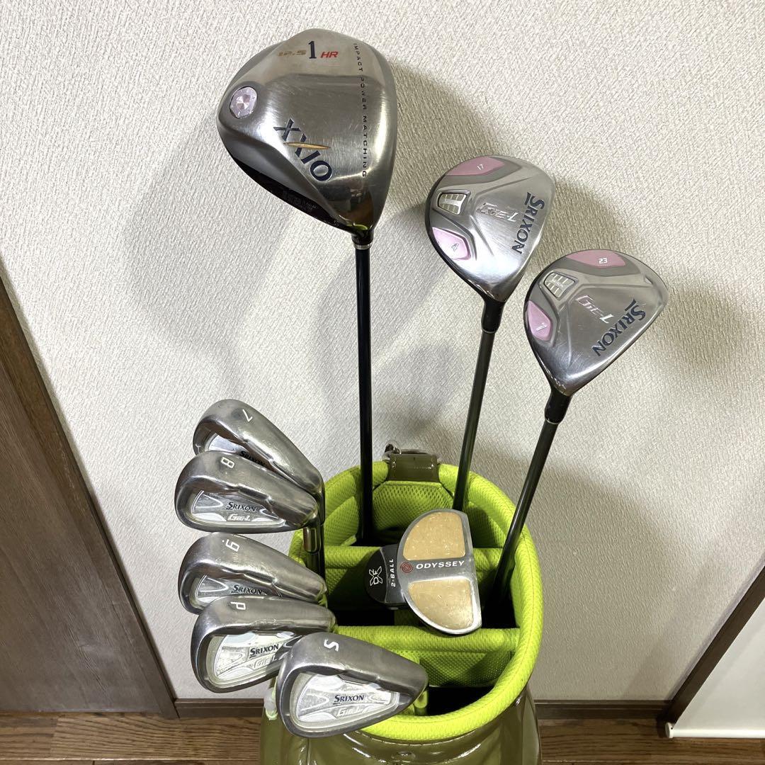 SRIXON GiE–L レディースゴルフクラブ9本セット 右 L-