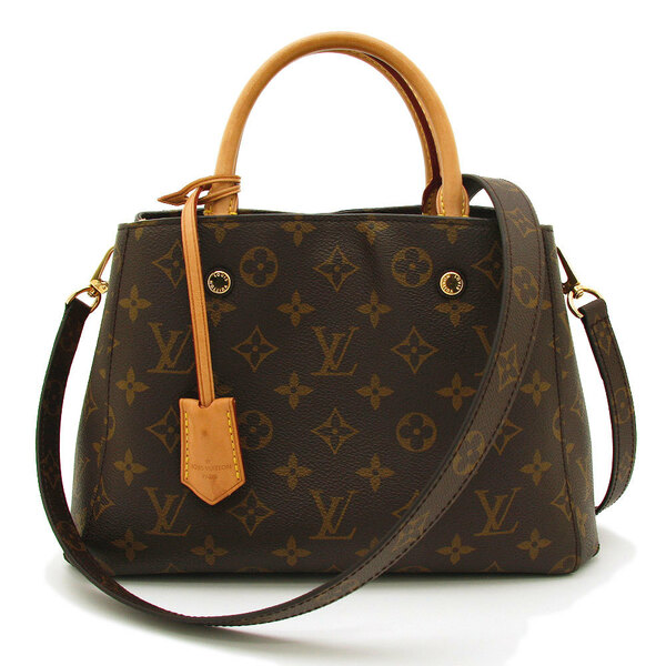 中古良品 ルイヴィトン ハンドバッグ モノグラム モンテーニュ BB M41055 LOUIS VUITTON 2way ショルダー バック スペイン製