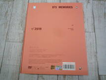 Ua7323-013♪【60】BTS MEMORIES OF 2019 DVD バンタン 防弾少年団_画像2