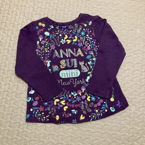 ANNA SUI mini 長袖カットソー　100cm