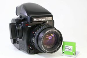 【同梱歓迎】実用■マミヤ MAMIYA 645 PRO + SEKOR C 80mm F2.8■シャッター全速完動・引き蓋つき■AM 327