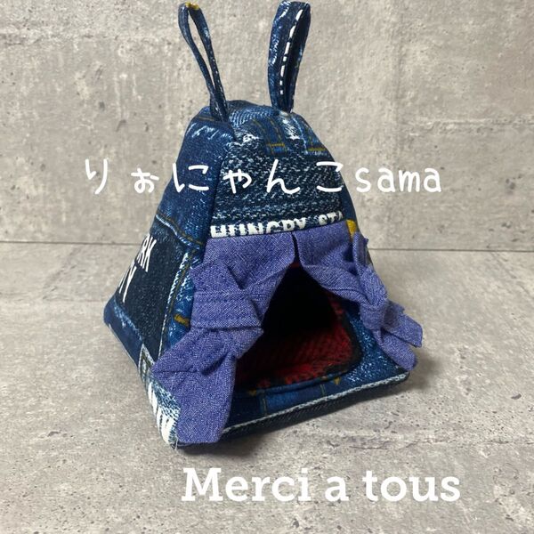 モモンガポーチ りぉにゃんこ様