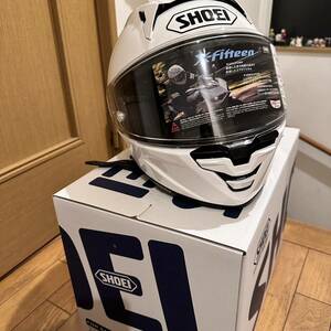 SHOEI X-15 ホワイト Mサイズ CR-1施工済