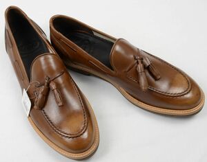 ●定価50600円LOBB'S(ロブス)スリップオンシューズ(IMLB4012,タッセル,茶,イタリア製)新品