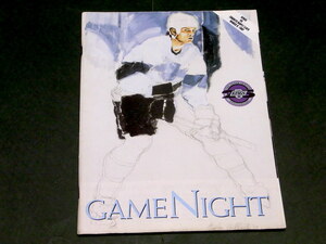 NHL Game Night Los Angeles Kings vs Toronto Maple Leafs March 9 1992 Official Game Magazine オフィシャル プログラム