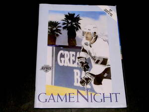 NHL Game Night Los Angeles Kings vs Calgary Flames January 28 1993 Official Game Magazine オフィシャル プログラム