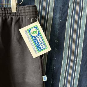 タグ付き デッドストック 90s discus athletic tultex short sweat pants 90年代 新品 ディスカス アメリカ製 黒 スウェット パンツ