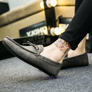A101F новый товар популярный натуральная кожа Loafer обувь для вождения мокасины прогулочные туфли мужской в клетку мягкость B