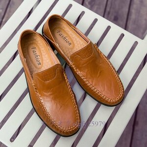 A096F новый товар популярный натуральная кожа Loafer обувь для вождения мокасины прогулочные туфли мужской мягкость в клетку C