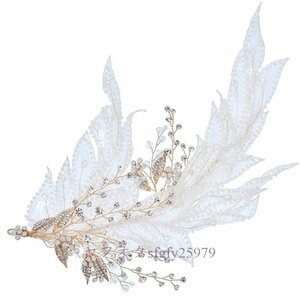 A861I* new goods popular race leaf wedding wedding head piece accessory fashion Tiara marriage party 