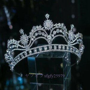 A860I* new goods popular Tiara ba lock style wedding wedding jewelry wedding head dress accessory Princess 