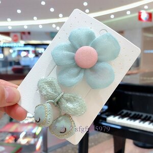 A250J* new goods hairpin hair accessory hair clip for children . hair clip child hair clip pretty design 2 point set * color /6 сolor selection C