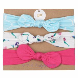 A240J* new goods hairpin BABY head band child baby hair band he urban do ribbon hair band newborn baby pretty 3 point set many сolor selection C