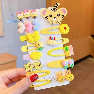 A237J* new goods popular hair clip for children pretty . stop patch n stop 14 point set lovely cute hair accessory / many сolor selection C