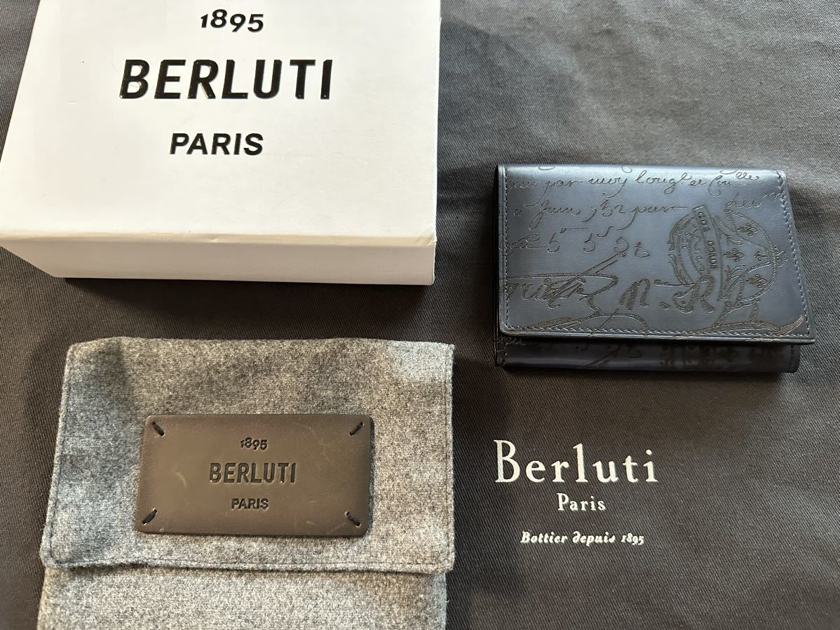 ヤフオク! -ベルルッティ 名刺入れの中古品・新品・未使用品一覧