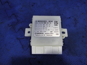 メルセデス ベンツ W212 E300 E350 等 PDC パーキング センサー コントロール ユニット 品番 2129002813 [3406]