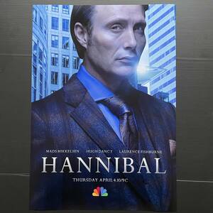 ポスター「HANNIBAL/ハンニバル」③海外TVドラマ★マッツ・ミケルセン/ヒュー・ダンシー/ハンニバル・レクター/ウィル・グレアム