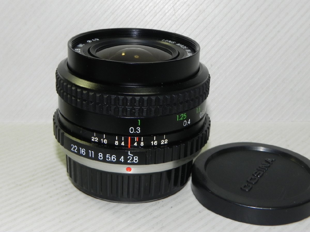 cosina 28mm F2.8の値段と価格推移は?|6件の売買データからcosina