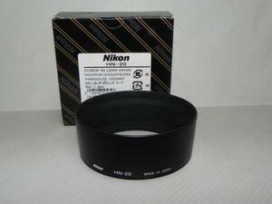 ニコン NIKON HN-20 [ねじ込みレンズフード]未使用純正品