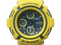 【新品・未使用品】CASIO G-SHOCK GAUSSMAN-MEN IN YELLOW カシオ ジーショック ガウスマン メンインイエロー AW-570Y-9T_画像1