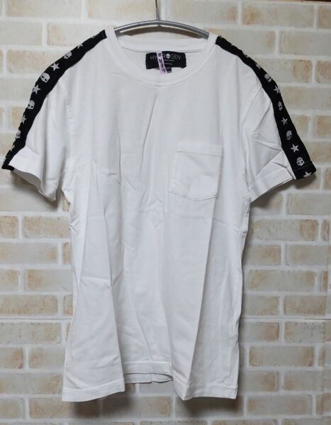 【HYDROGEN】 半袖Tシャツ 胸ポケット トップス XSサイズ USED 美品 T17