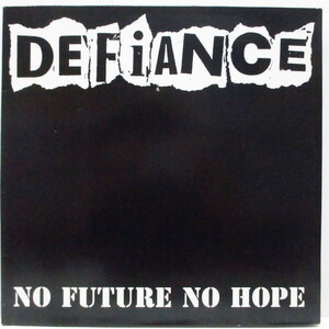 DEFiANCE-No Future No Hope (German オリジナル LP/見開きスリーブ)